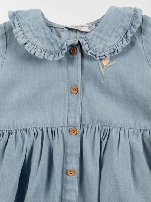 Robe fille brodé (3-36M) Robe fille brodé (3-36M)