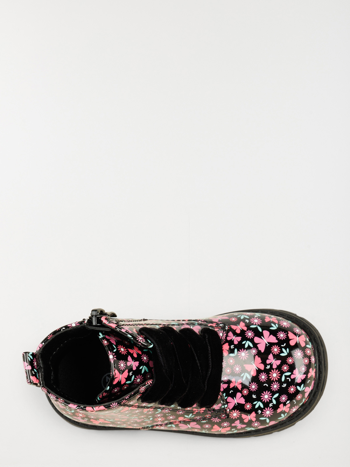 Bottines vernies fleuries fille (20-23)