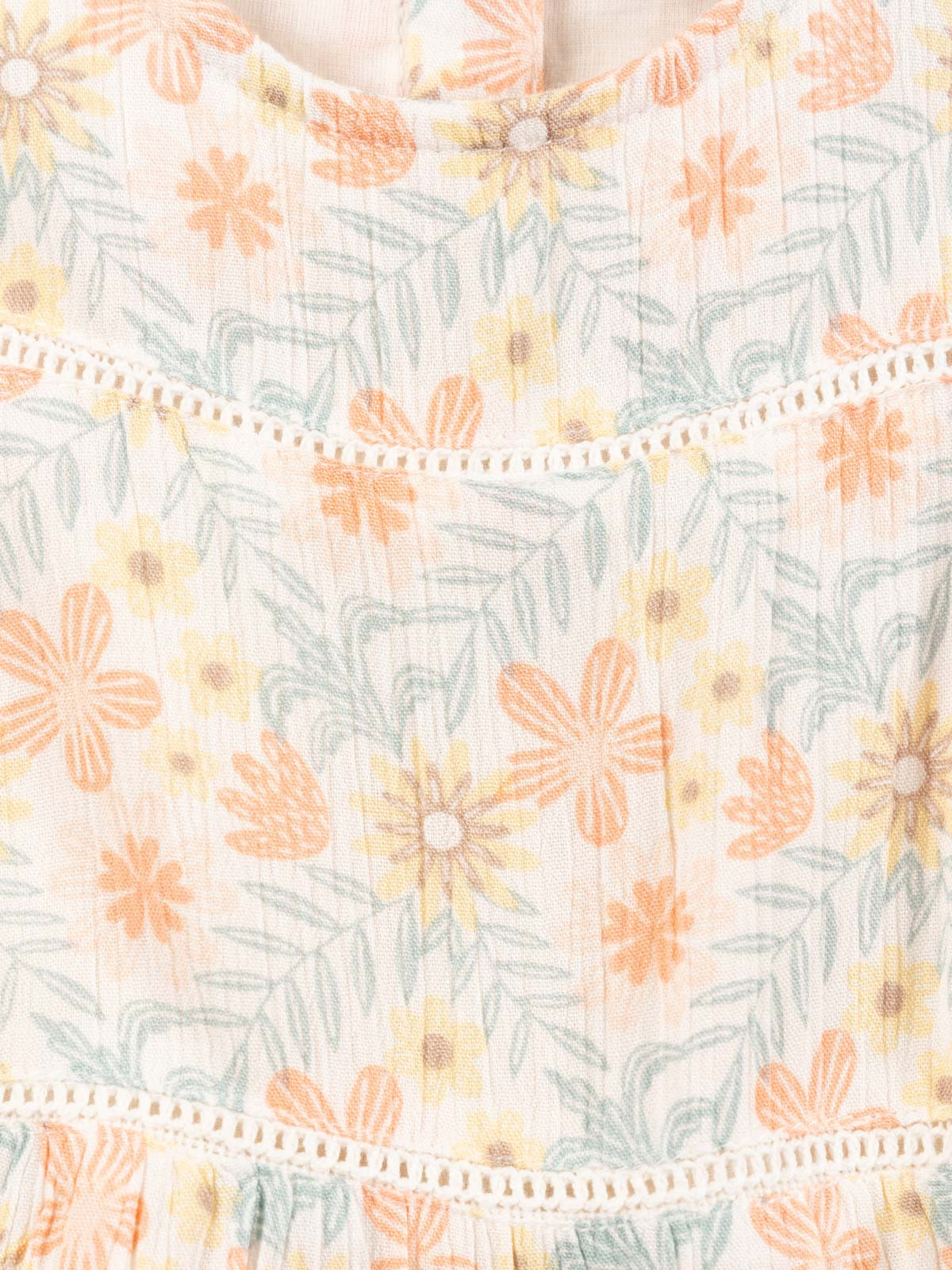 Robe motif floral fille (3-36M) Robe motif floral fille (3-36M)