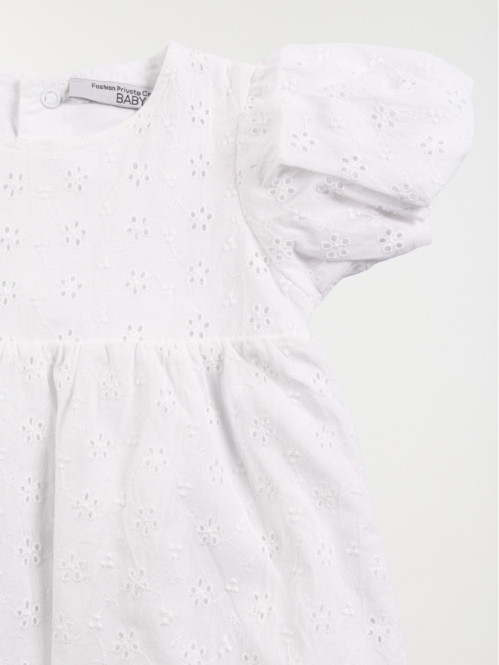 Robe broderie anglaise...