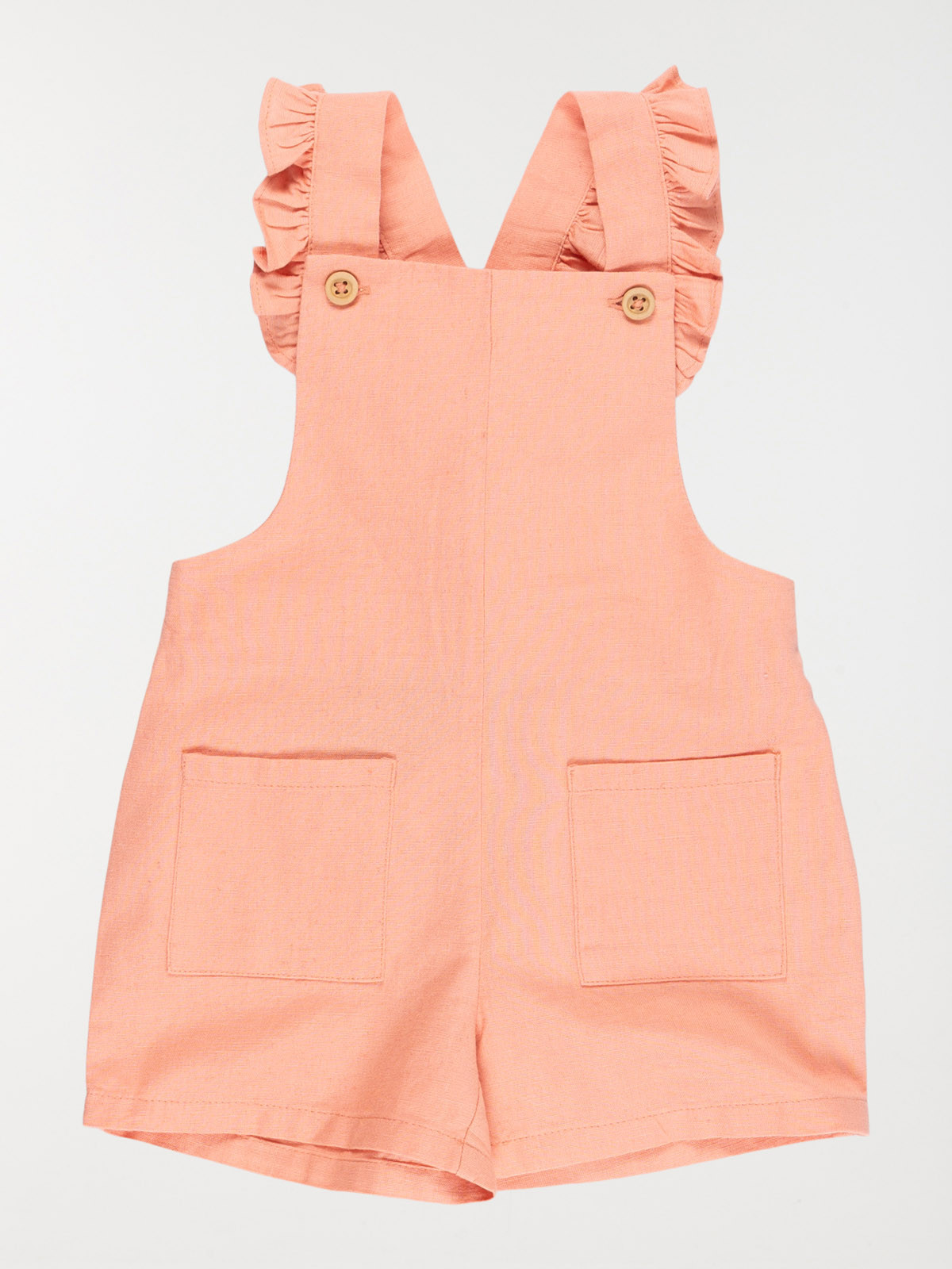 Salopette rose brique fille (3-36M)