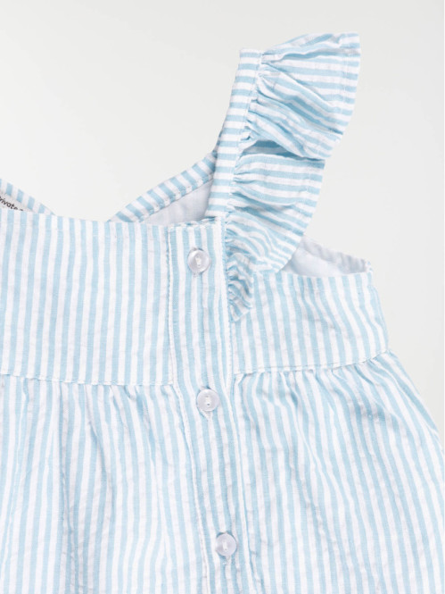 Robe rayée fille (3-36M)