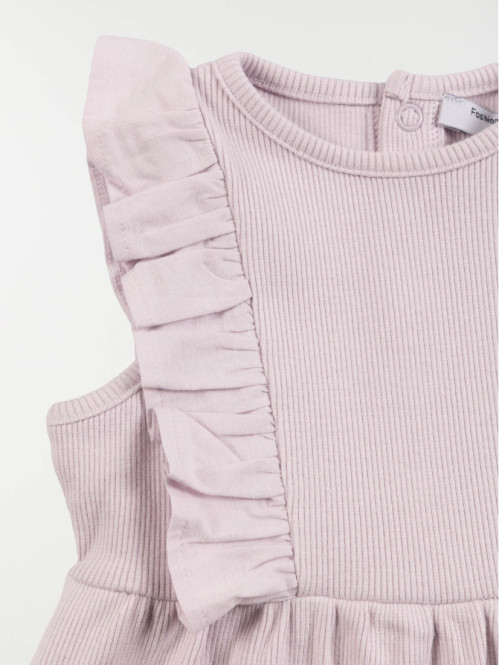 Robe lilas baby fille (3-36M)