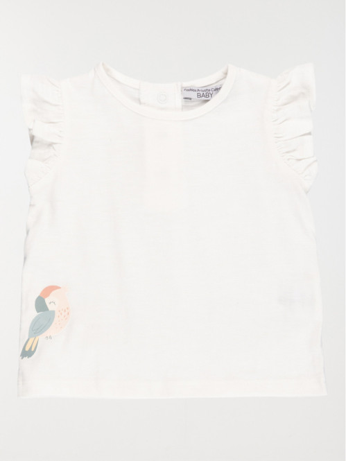 Ensemble t-shirt/short fille (3-36M) Ensemble t-shirt/short fille (3-36M)