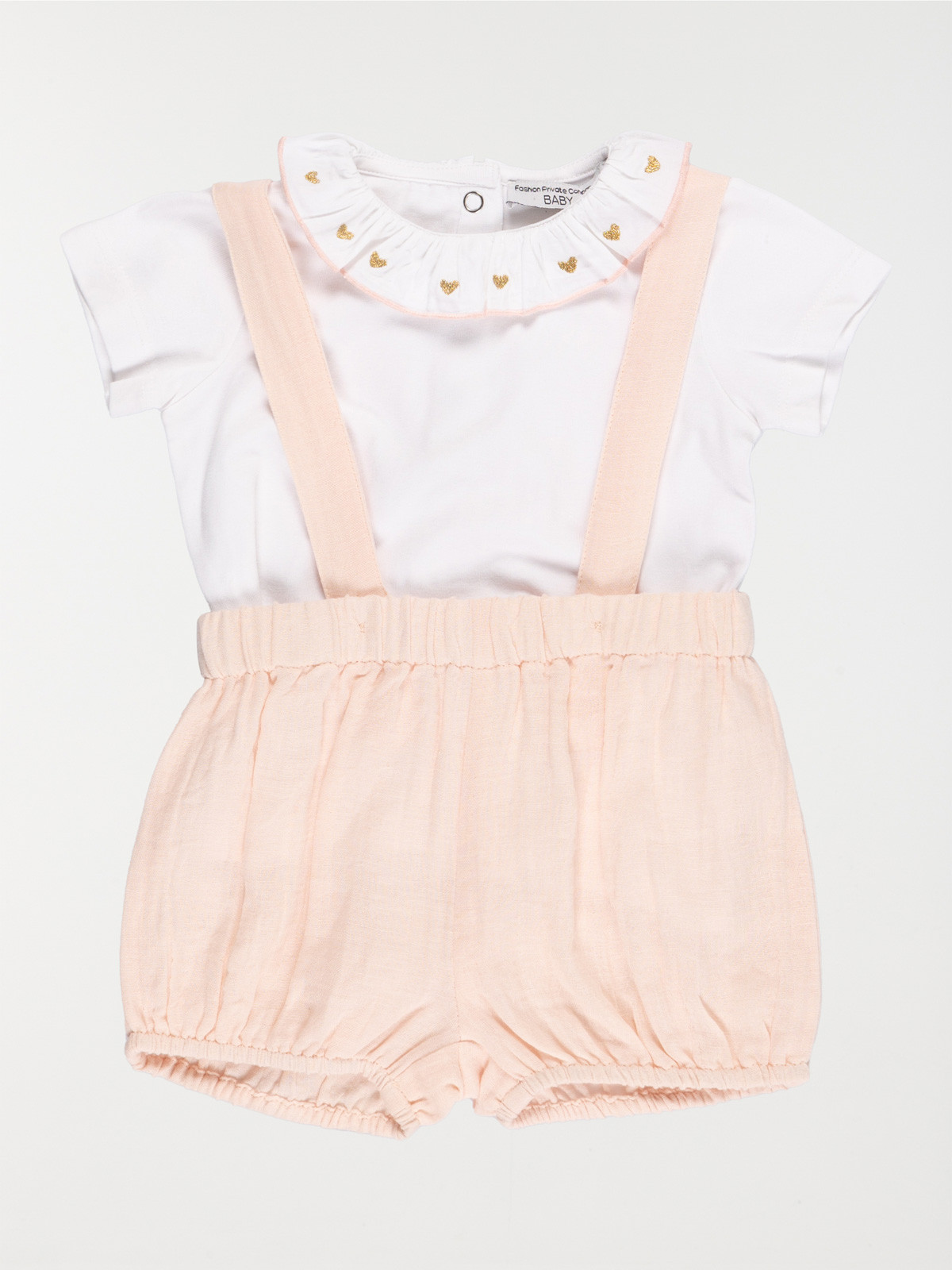 Ensemble t-shirt et short fille (3-36M)