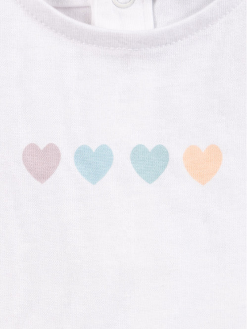 Ensemble fille t-shirt/short (3-36M) Ensemble fille t-shirt/short (3-36M)