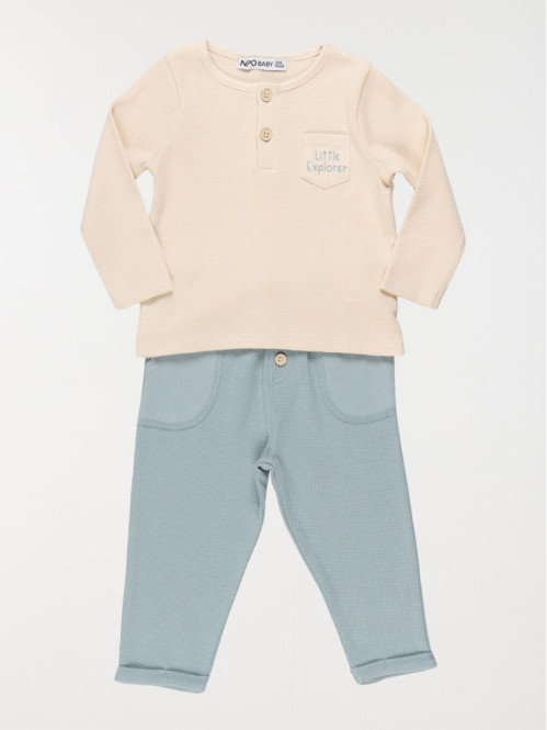 Ensemble garçon sweat/pantalon (3-36M)