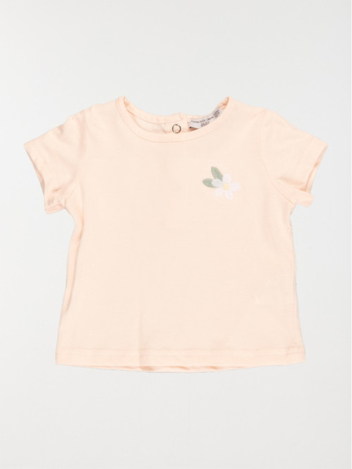 Ensemble t-shirt/salopette fille (3-36M)