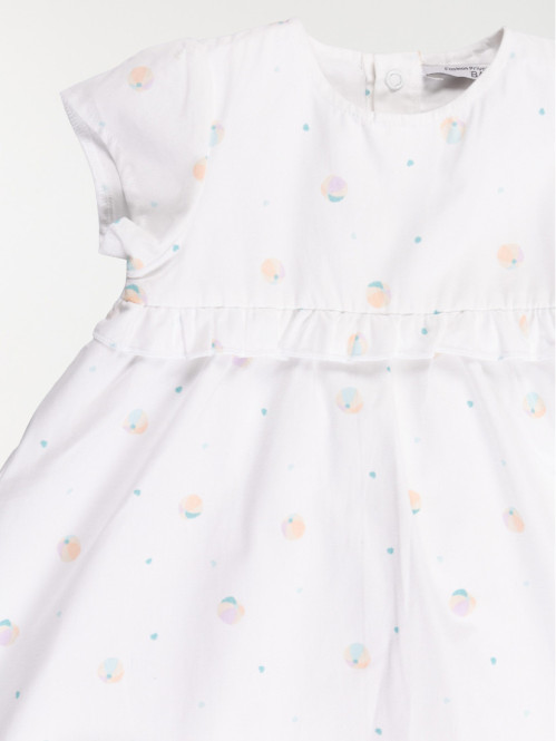 Ensemble fille robe et bloomer (3-24M) Ensemble fille robe et bloomer (3-24M)