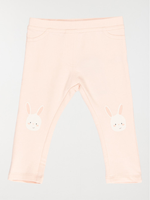 Jegging lapins genoux fille (3-36M) Jegging lapins genoux fille (3-36M)