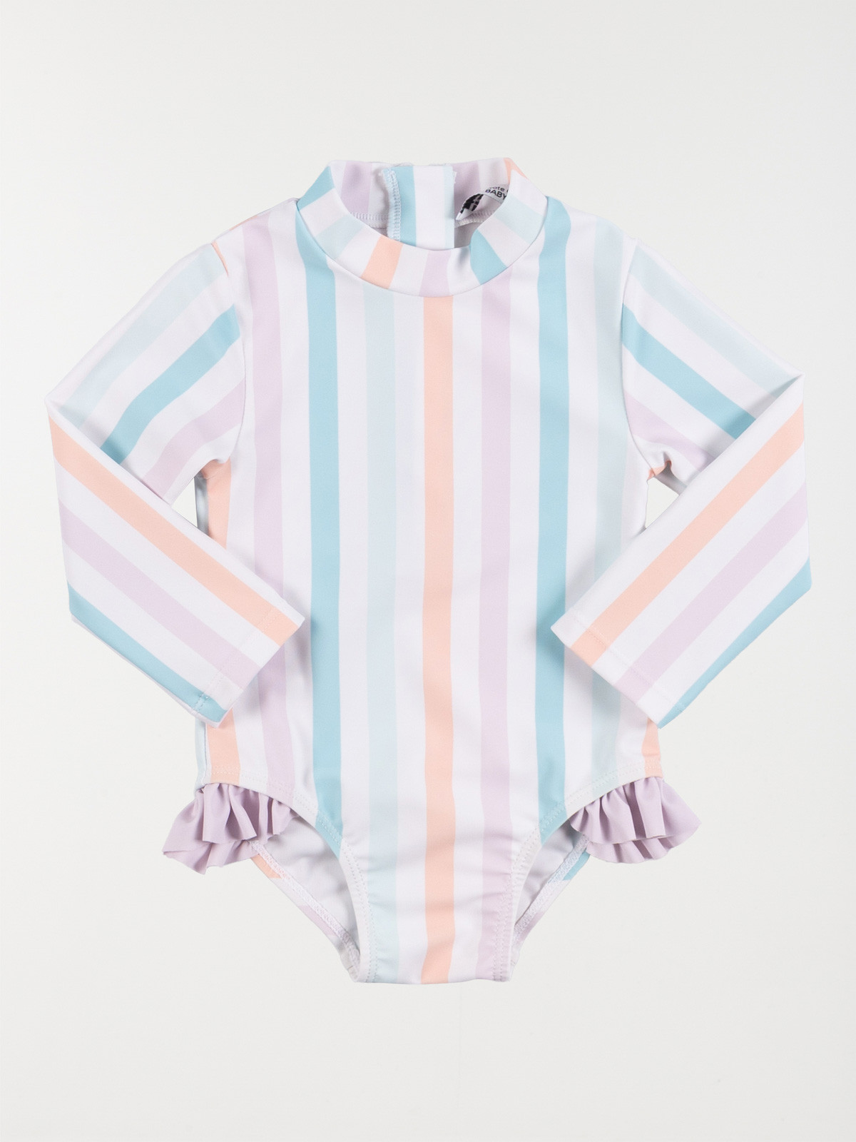 Combimaillot bain anti-UV fille (6-36M)
