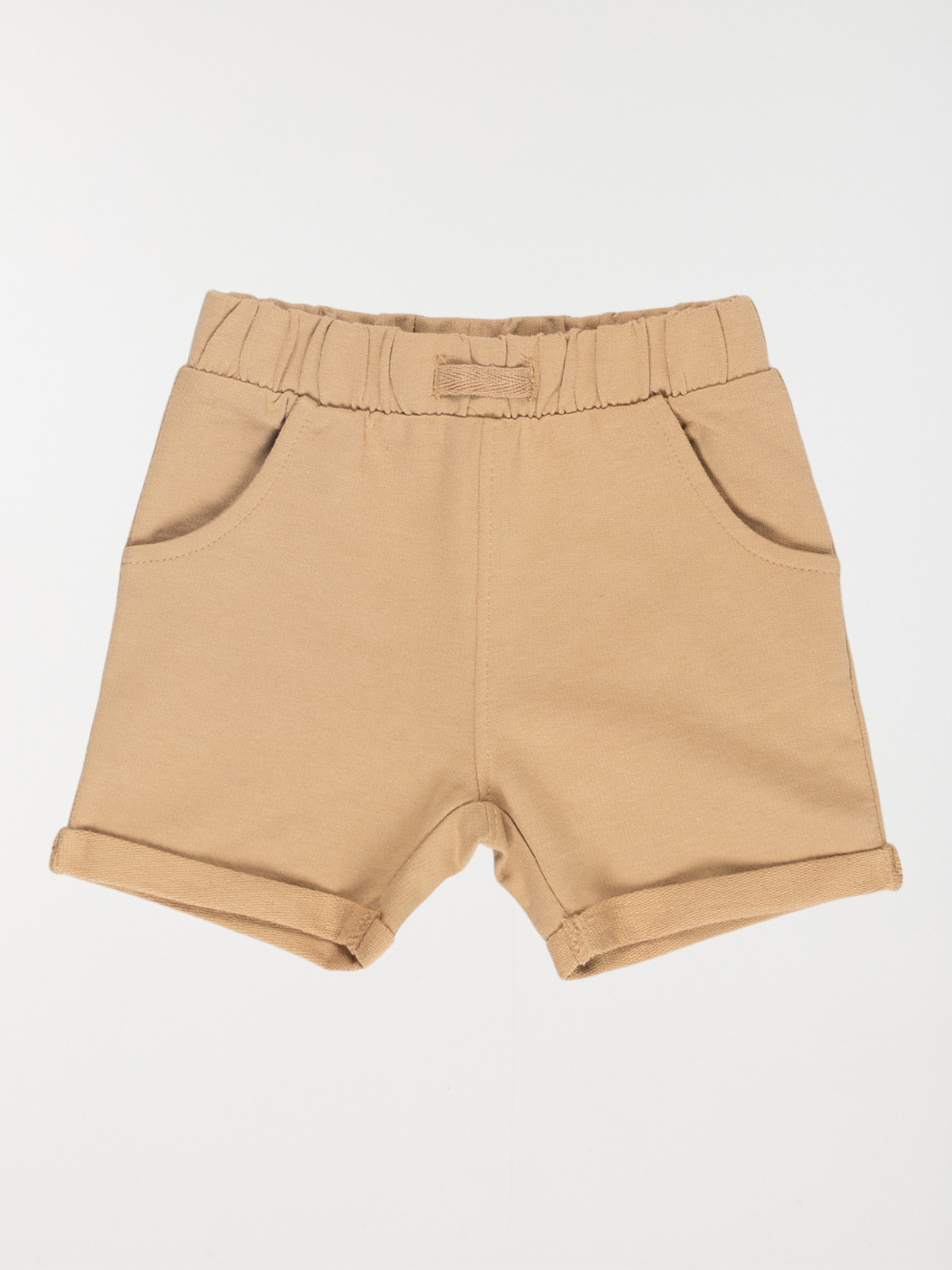 Bermuda camel clair garçon (6-36M)