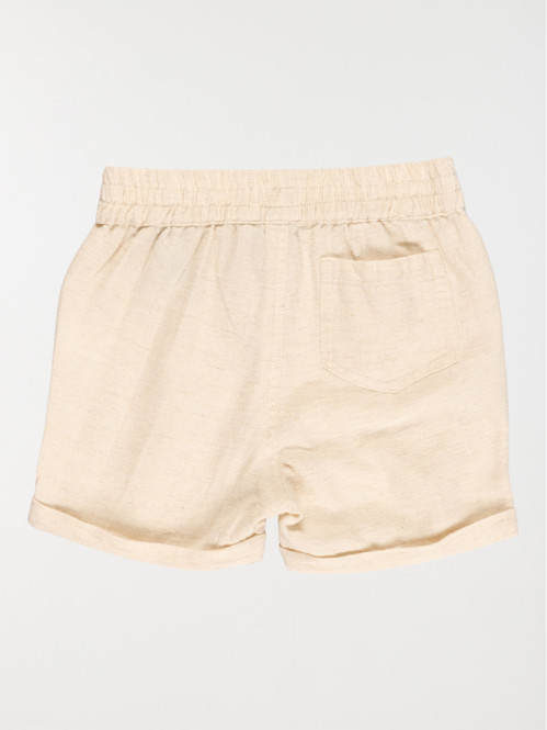 Short garçon lin baby (6-36M)