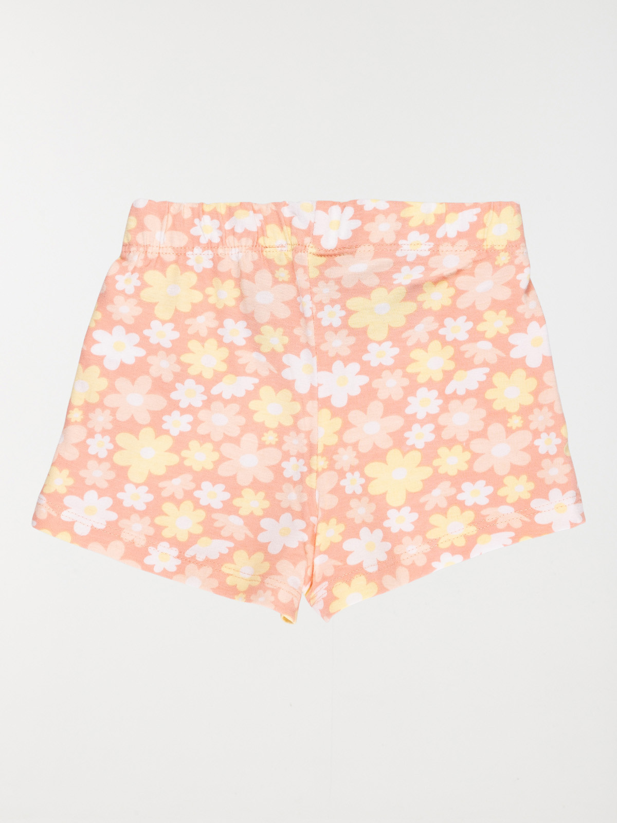 Short basique fleurs fille (3-36M) Short basique fleurs fille (3-36M)