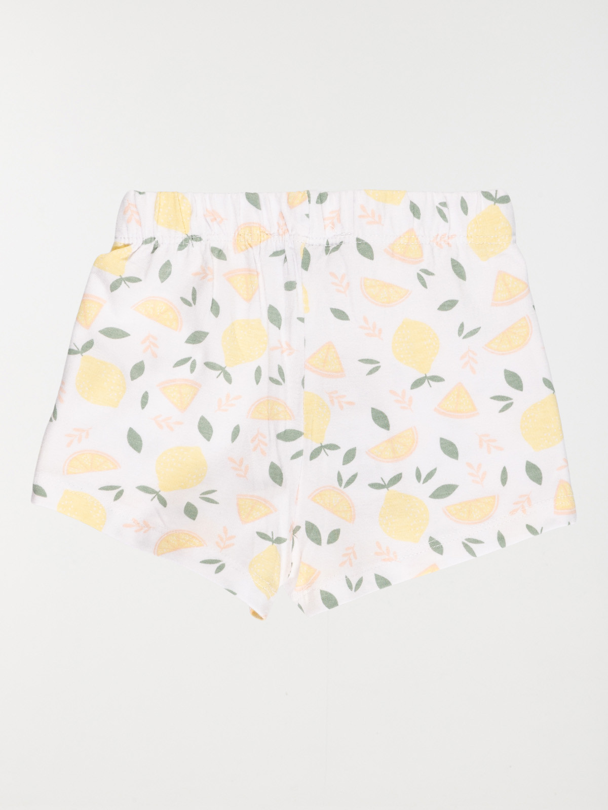 Short basique citron fille (3-36M) Short basique citron fille (3-36M)