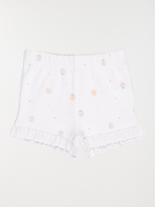 Short coeur et ballon fille (3-36M)