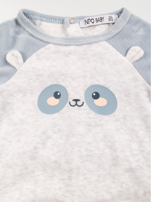 Dors bien panda garçon (3-24M)