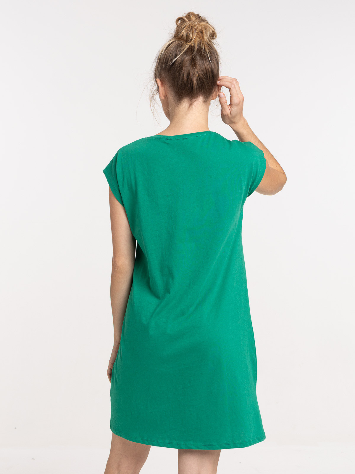 Liquette message vert bosphore femme