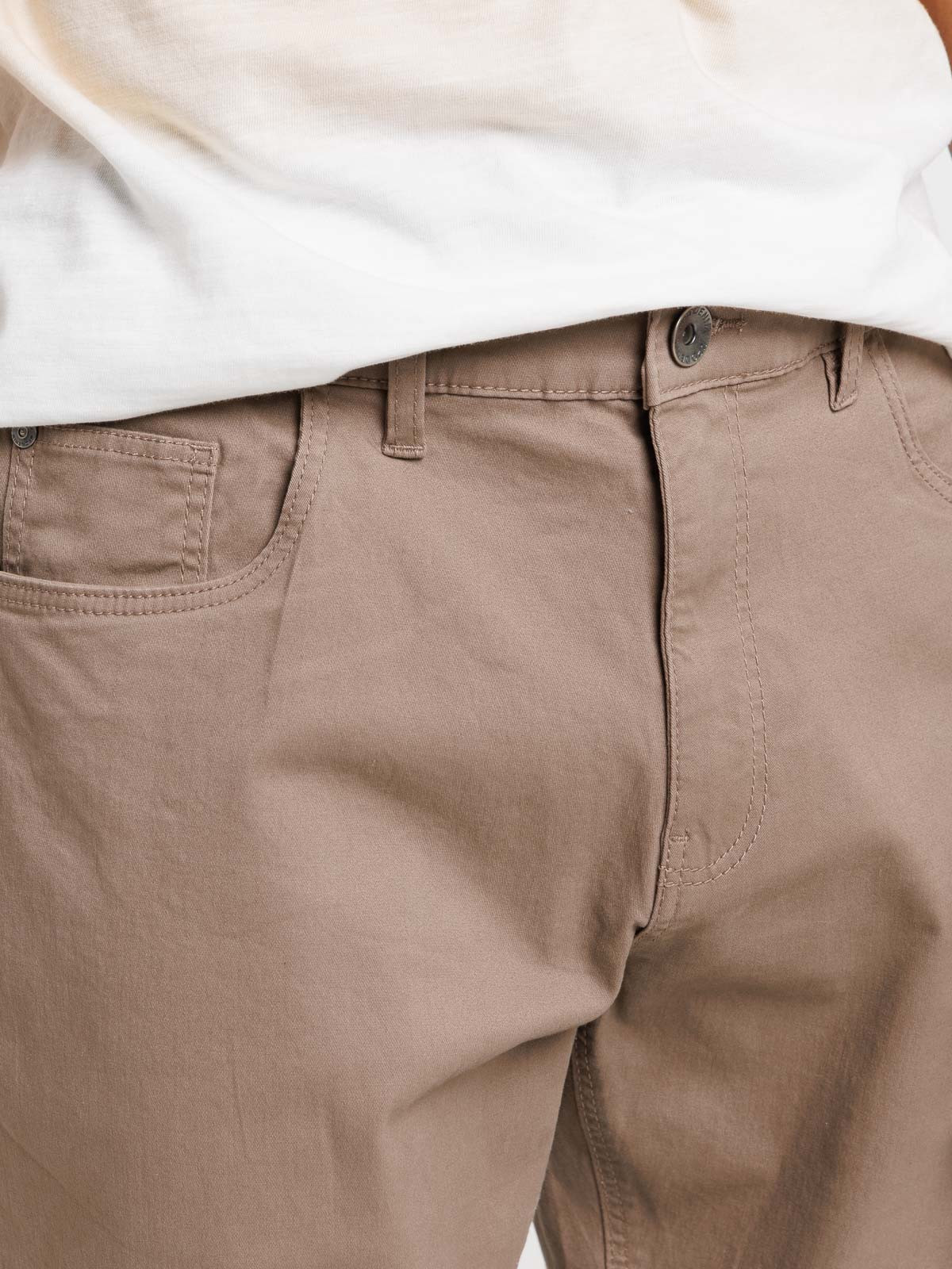 Pantalon slim mocca latte homme