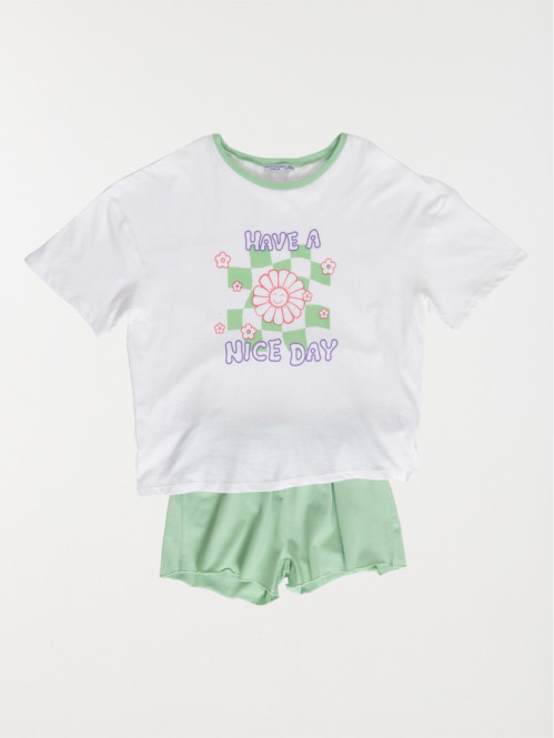 Pyjashort fille (XXS-M)