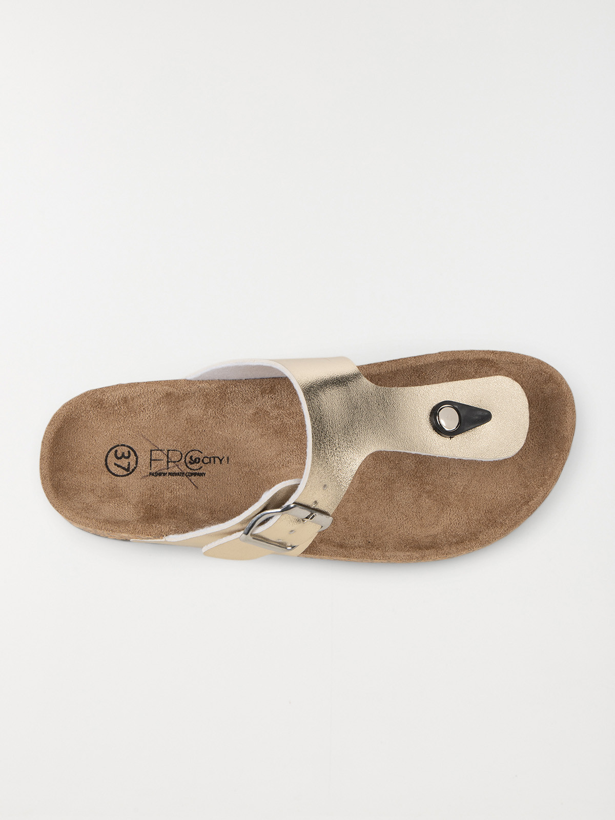 Mules entredoigts gold femme (36-41) Mules entredoigts gold femme (36-41)