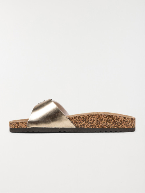 Mules femme coloris gold (36-41)