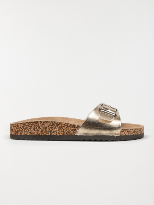 Mules femme coloris gold (36-41)