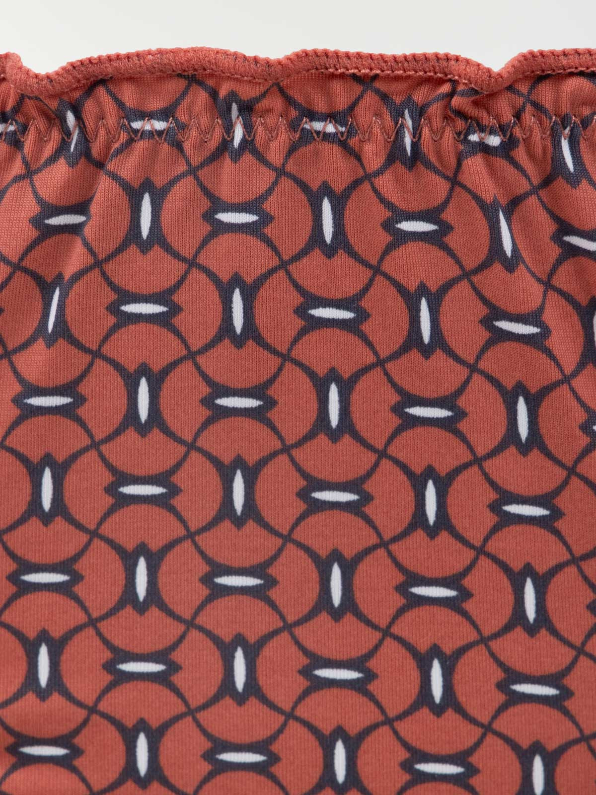 Culotte froufrous imprimée femme (36-46)