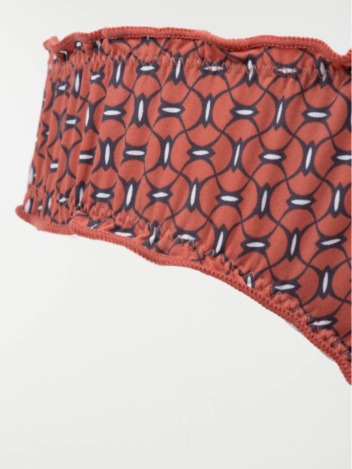 Culotte froufrous imprimée femme (36-46) Culotte froufrous imprimée femme (36-46)