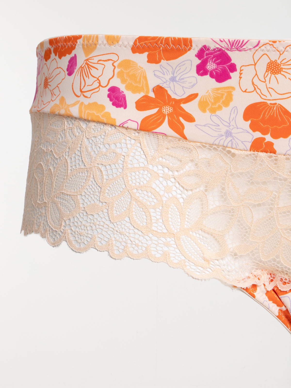 Shorty motif grande taille femme (46-52)