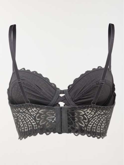 Bustier dentelle ardoise femme (85A-95D) Bustier dentelle ardoise femme (85A-95D)