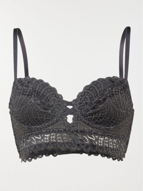Bustier dentelle ardoise femme (85A-95D) Bustier dentelle ardoise femme (85A-95D)