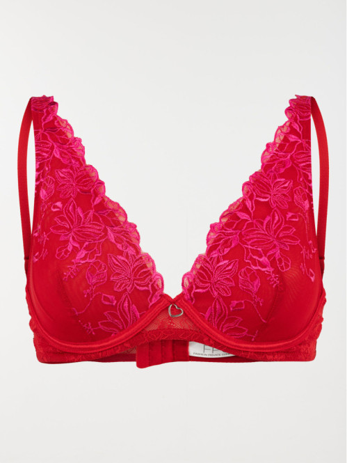 Soutien-gorge rouge kiss...