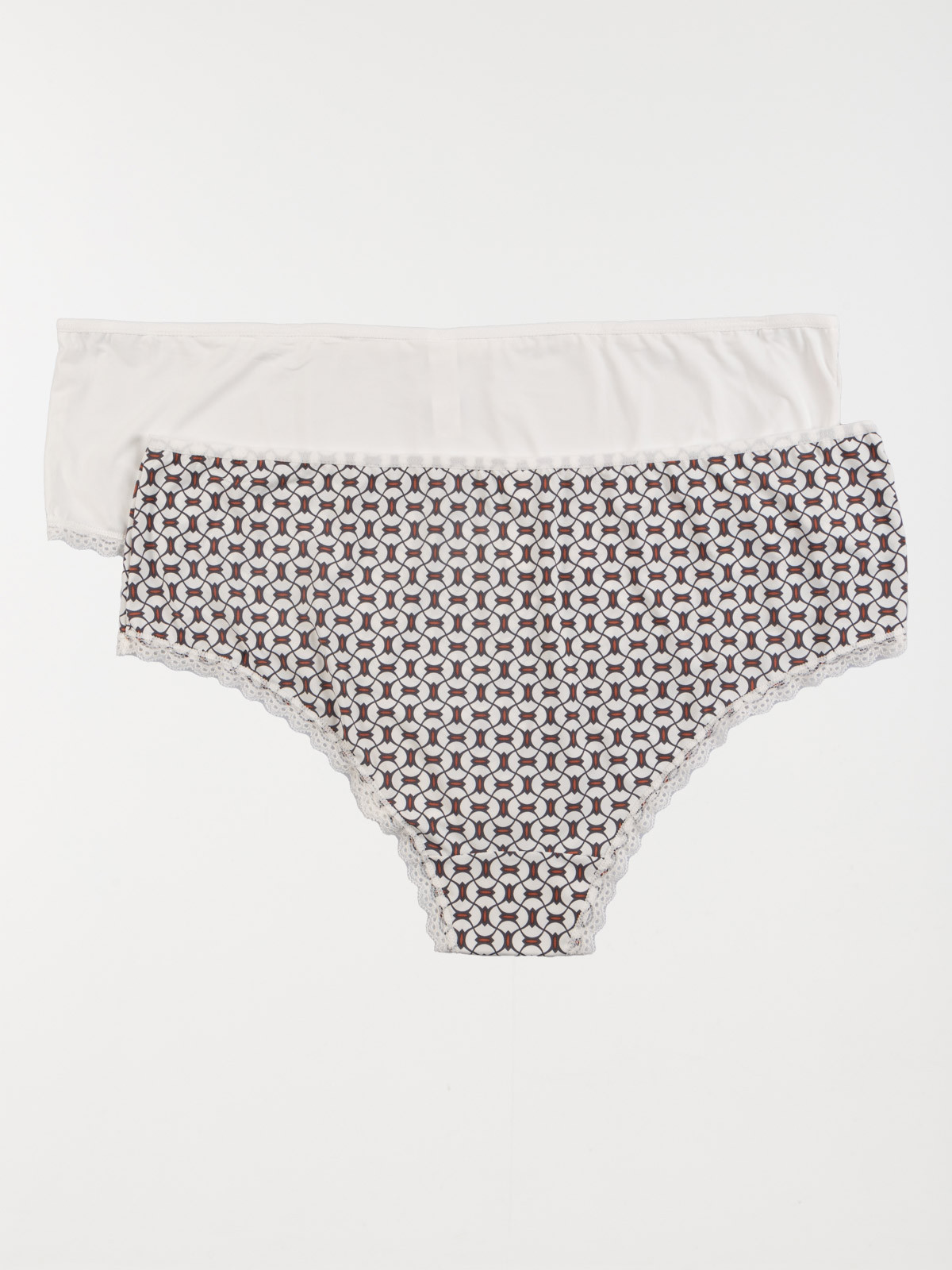 Lot de 2 shorties imprimé femme (44-54) Lot de 2 shorties imprimé femme (44-54)