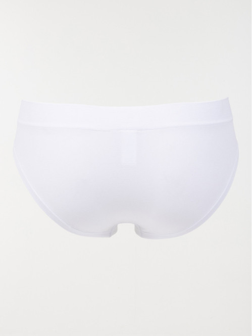Slip midi SEAMLESS blanc femme