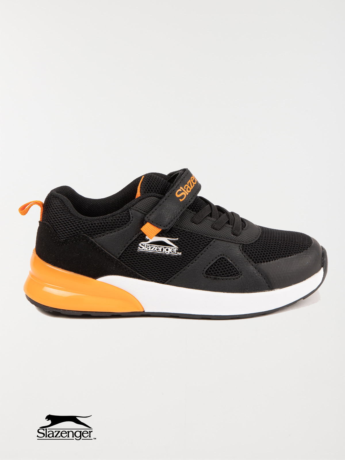 Baskets Slazenger noires garçon (28-35)