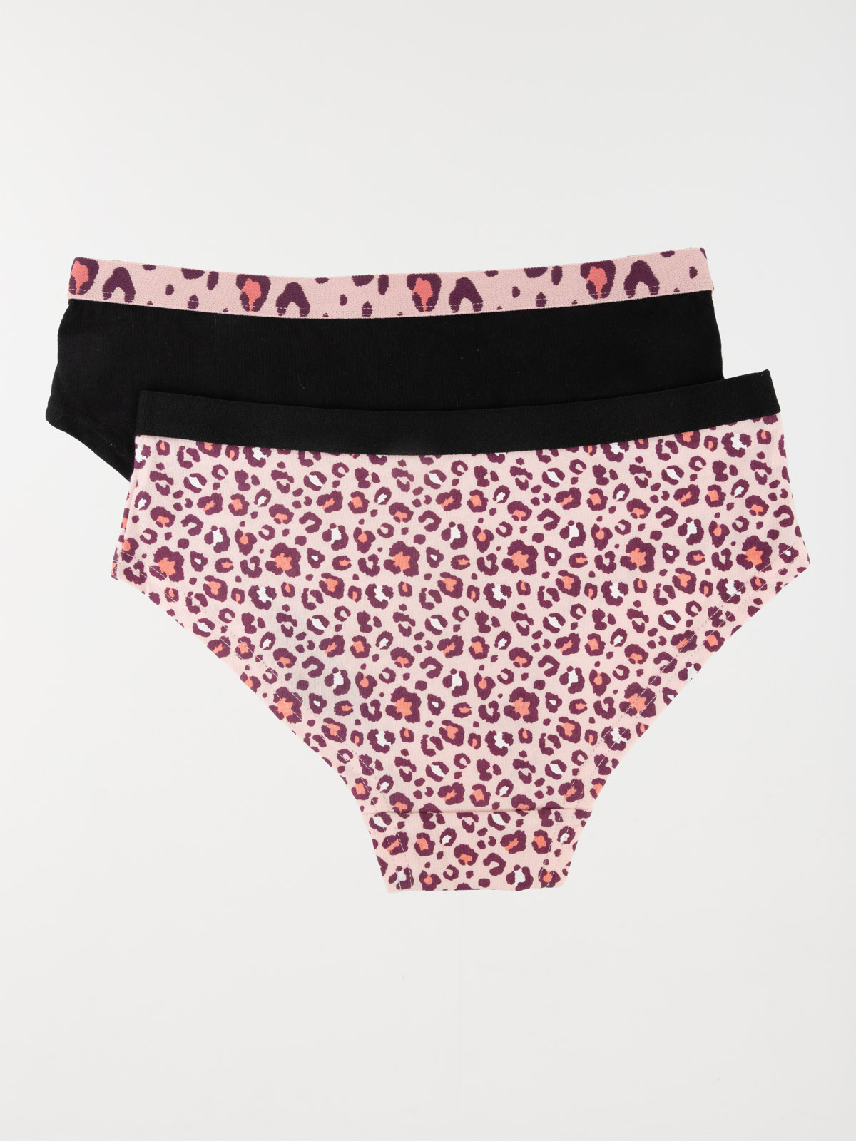 Lot de 2 shorties peau de bête fille Lot de 2 shorties peau de bête fille