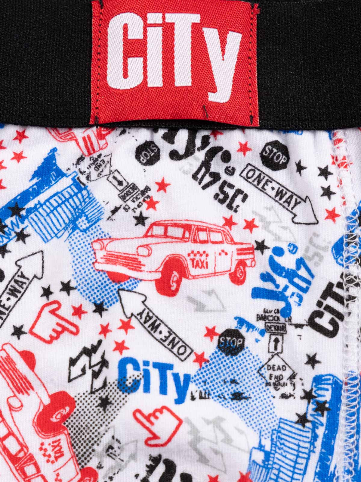 Lot de 3 boxers motif city garçon Lot de 3 boxers motif city garçon