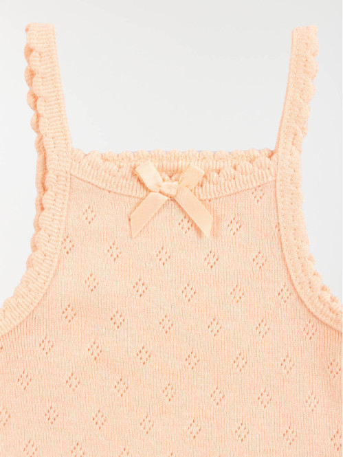 Lot de bodies bretelles fille (3-24M)