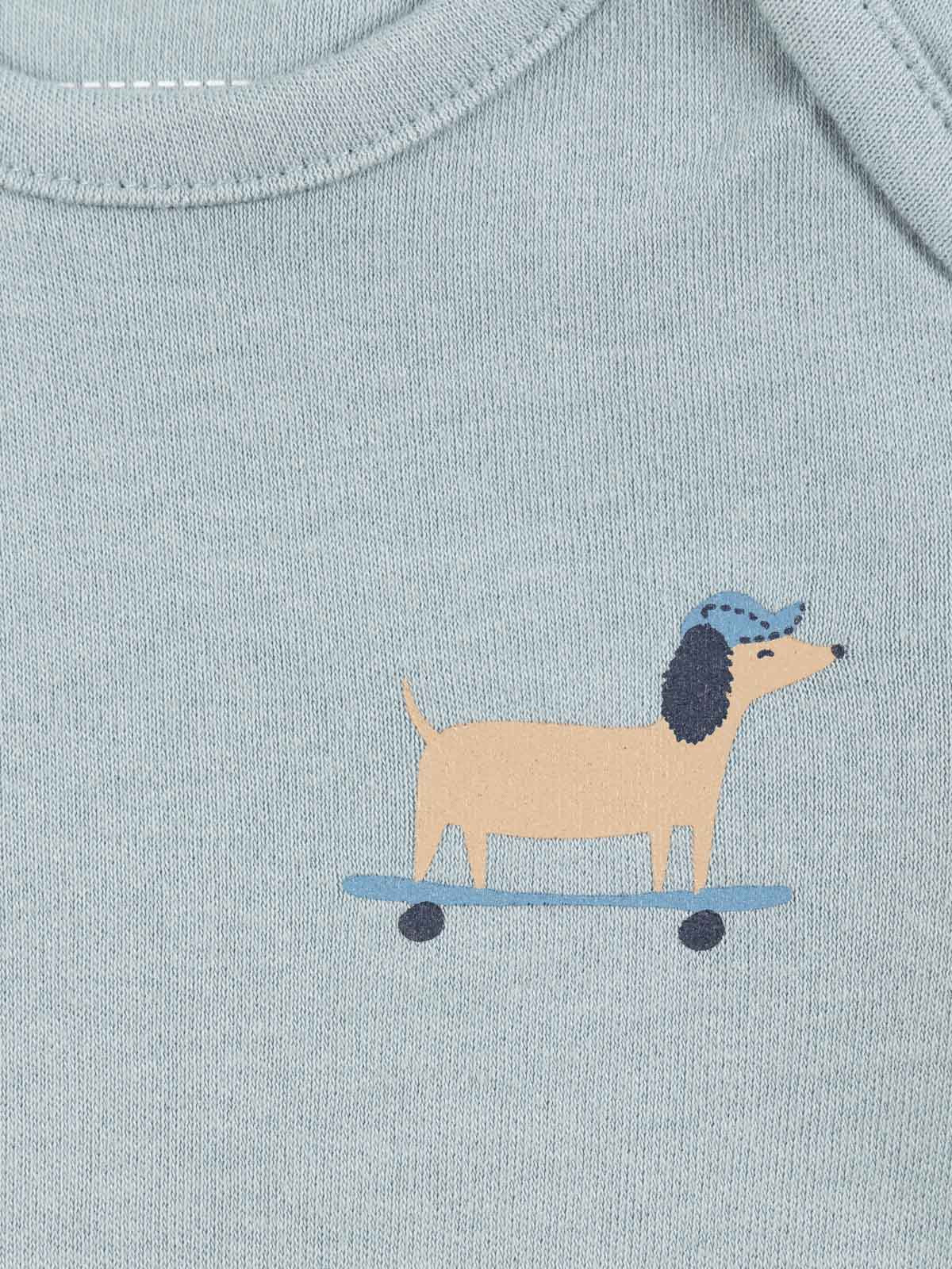 Lot 4 bodies motif chien garçon (3-24M)