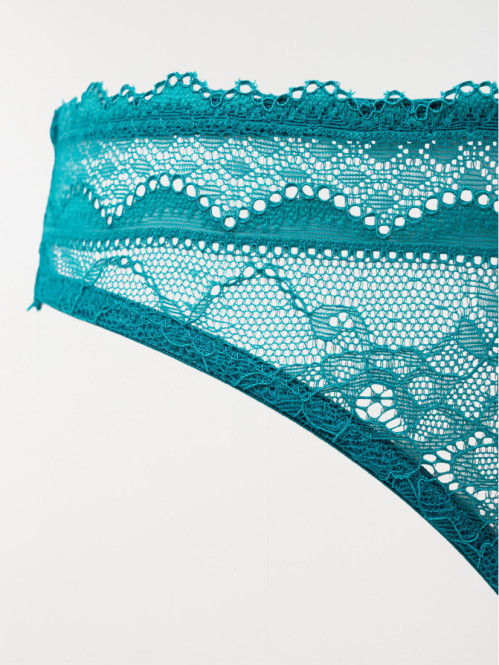 Tanga dentelle lagon (34-44) Tanga dentelle lagon (34-44)