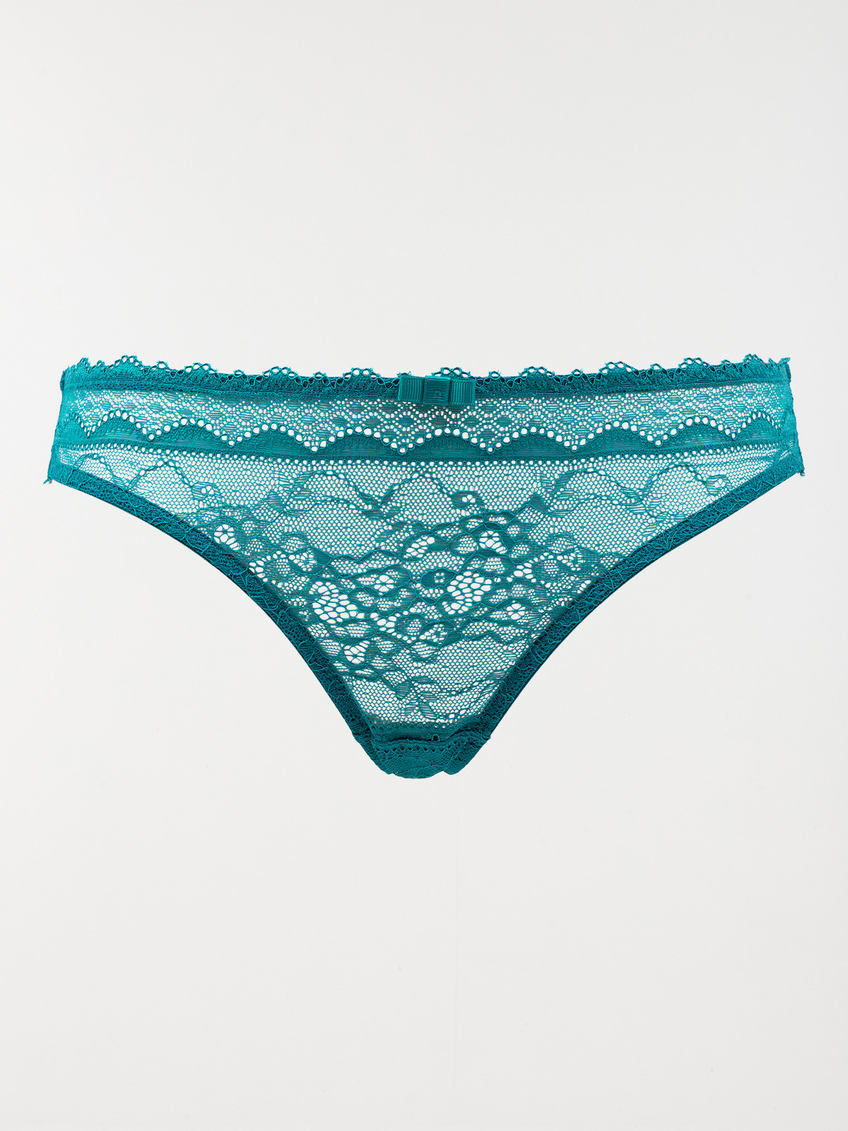 Tanga dentelle lagon (34-44)