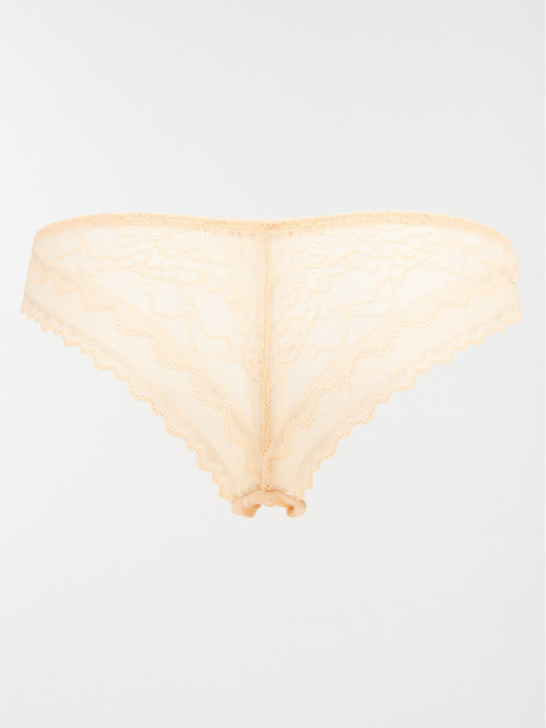Tanga en dentelle femme...