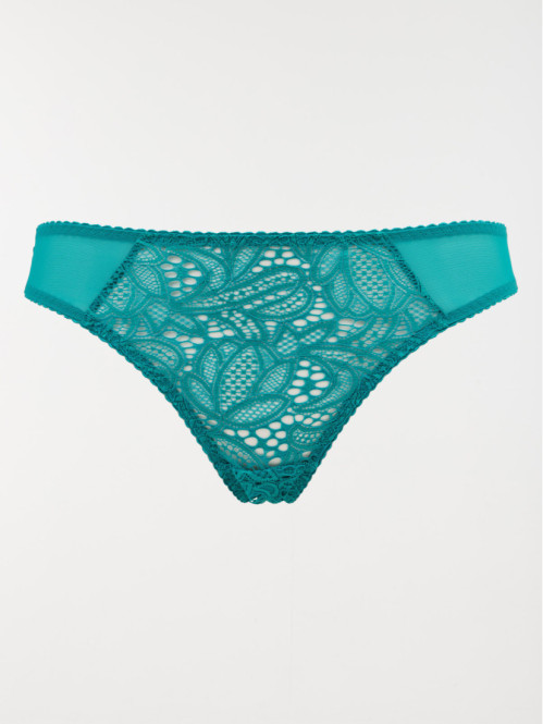 Tanga dentelle lagon femme (36-44)