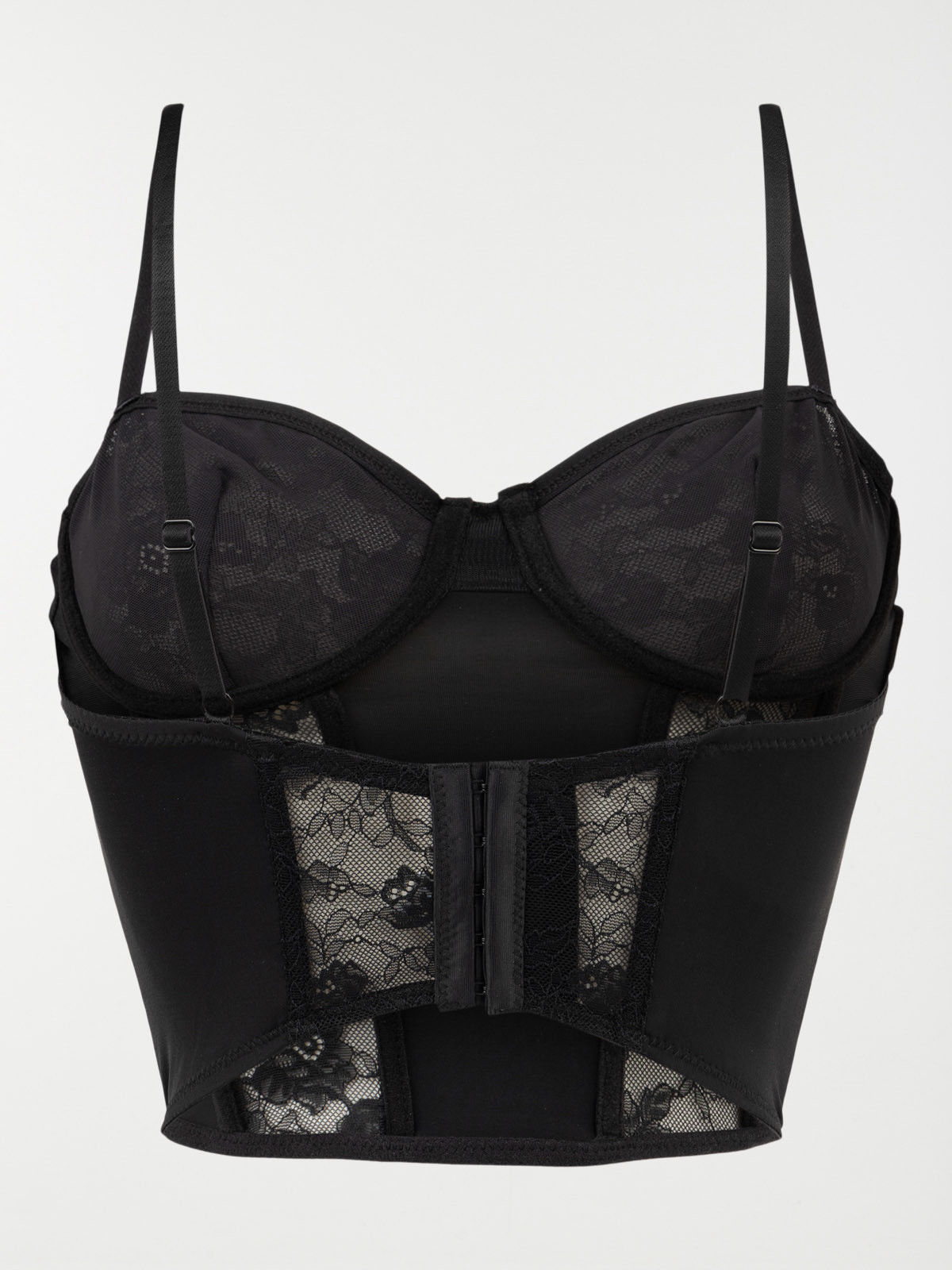 Bustier dentelle noir femme (85B-95D) Bustier dentelle noir femme (85B-95D)