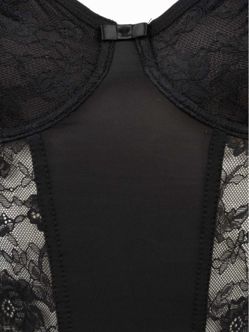 Bustier dentelle noir femme (85B-95D) Bustier dentelle noir femme (85B-95D)