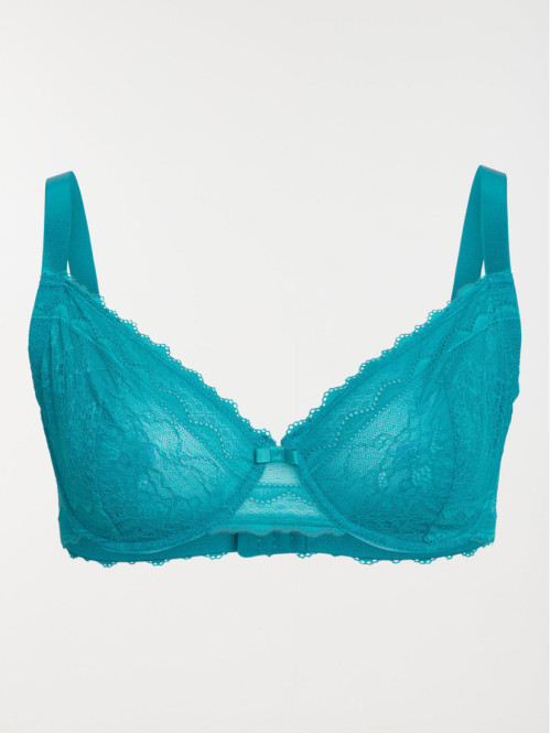 Soutien-gorge dentelle lagon (100C-110F)