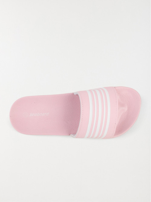 Claquette coloris rose...