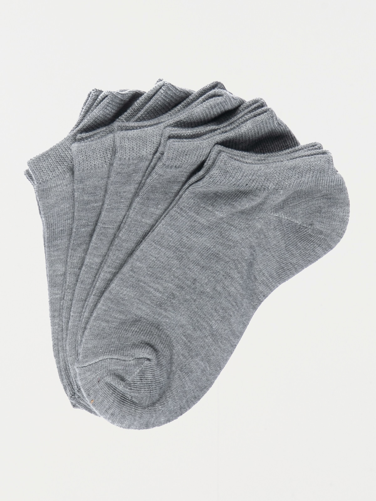 Lot de 5 paires socquettes unies garçon Lot de 5 paires socquettes unies garçon