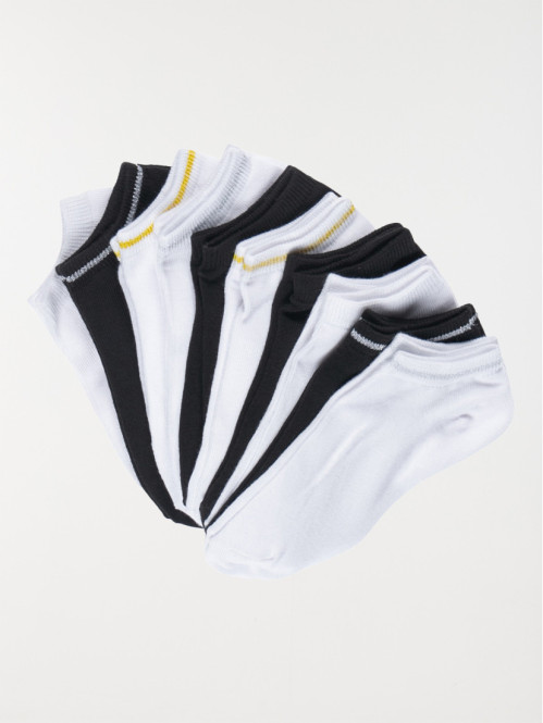 Lot de 10 paires socquettes fille